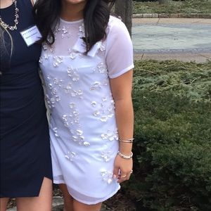 ASOS White embellished dress